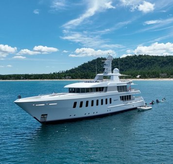 Feadship charter yacht SPORT prepares to rejoin Mediterranean yacht charter fleet following refit