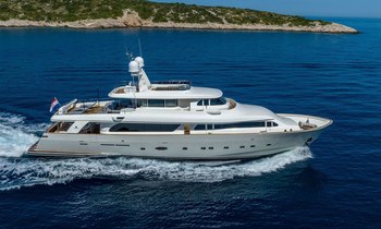 Explore the Adriatic on an indulgent Croatia yacht charter with motor yacht KLOBUK 