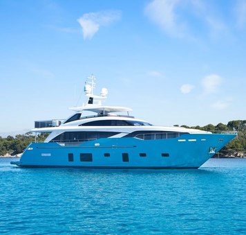 Indulgent yacht charters in Greece await with 33m Princess yacht charter ANKA