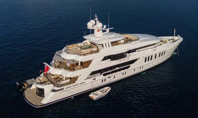 Discover the indulgence of a Mediterranean luxury yacht charter with 48M motor yacht FORTUNA