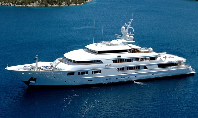 Embark on an exhilarating Greece yacht charter with 69M motor yacht NOMAD