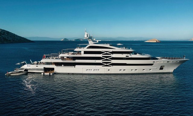 Iconic 88M motor yacht PROJECT X offers availability for an incredible Monaco Grand Prix yacht charter