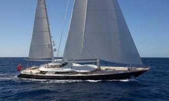 La Luna yacht charter Perini Navi Sail Yacht