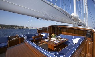 Meteor yacht charter Royal Huisman Sail Yacht