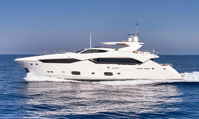 Sunkissed Greece yacht charters beckon with Sunseeker charter yacht MAKANI II